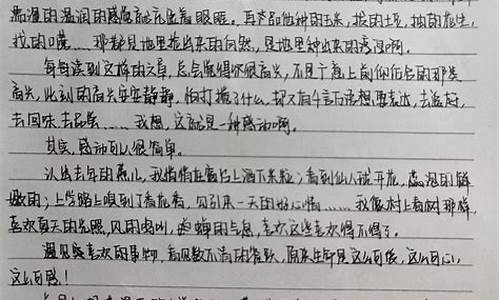 高中随笔作文300_高中随笔作文300字