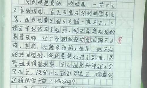 二年级我的理想作文200字_二年级我的理